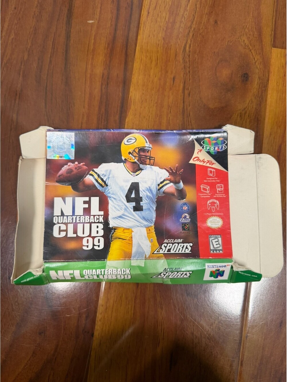 NFL Quarterback Club '99 - Nintendo 64 (N64) - Genuine - Box